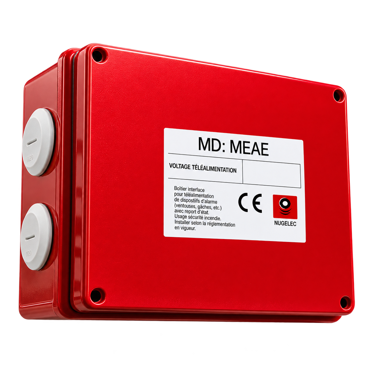 Module déporté d’équipement d’alimentation électrique FINSECUR MEAE – 2448 V – IP55 – IK07 – Réf. ACCPA003