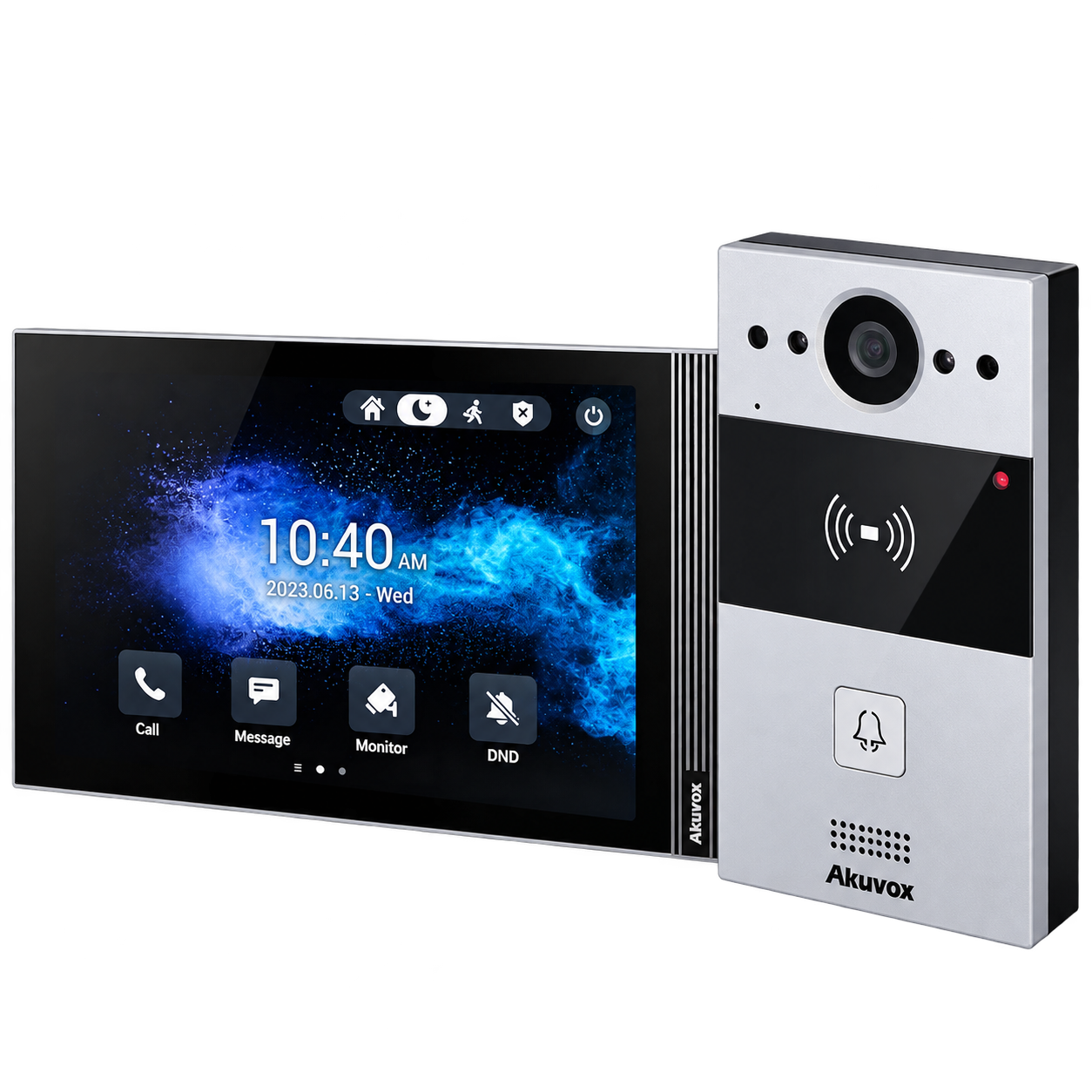 KUVOX AK-KIT05-IP-ANDROID – Kit visiophone IP connecté avec platine de rue R20A